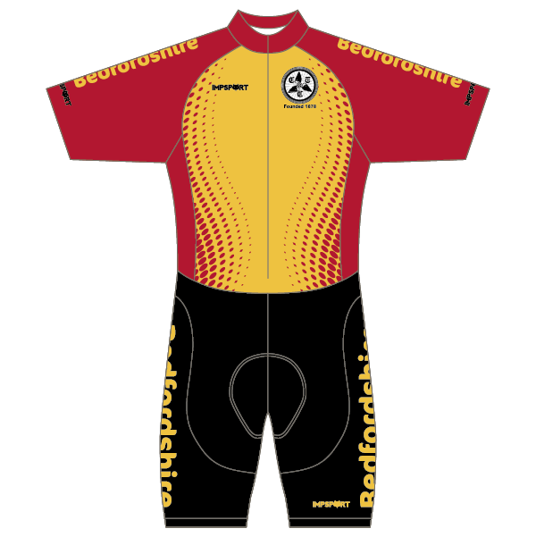 Cycling UK Bedfordshire T1 Skinsuit - Short Sleeved