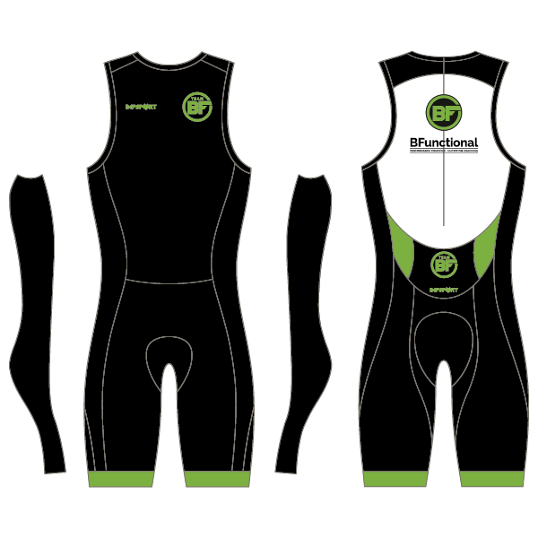 BFunctional T1 Mens Tri Suit - Black