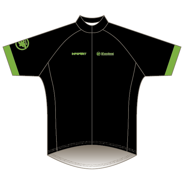BFunctional T1 Short Sleeved Road Jersey - Black