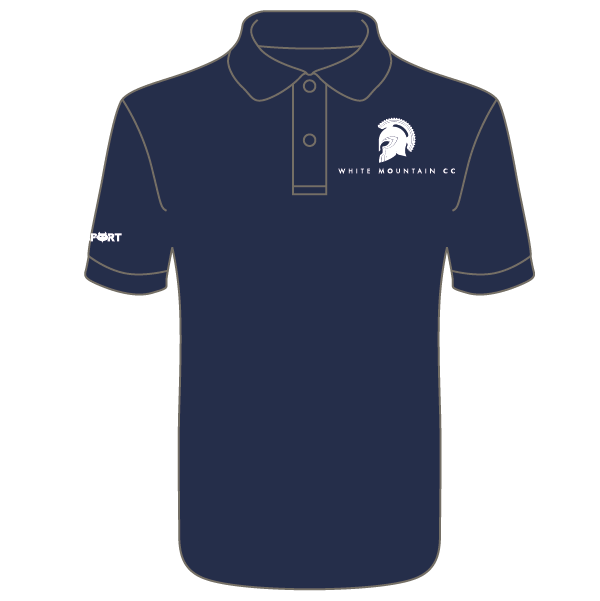 White Mountain CC Anniversary Cool Polo (French Navy)