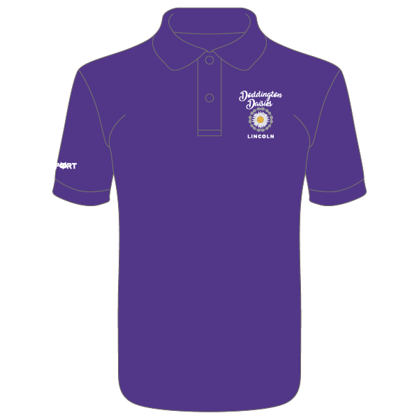 Doddington Daisies Premium Polo (Purple)
