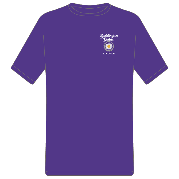Doddington Daisies Tech T-Shirt (Purple)