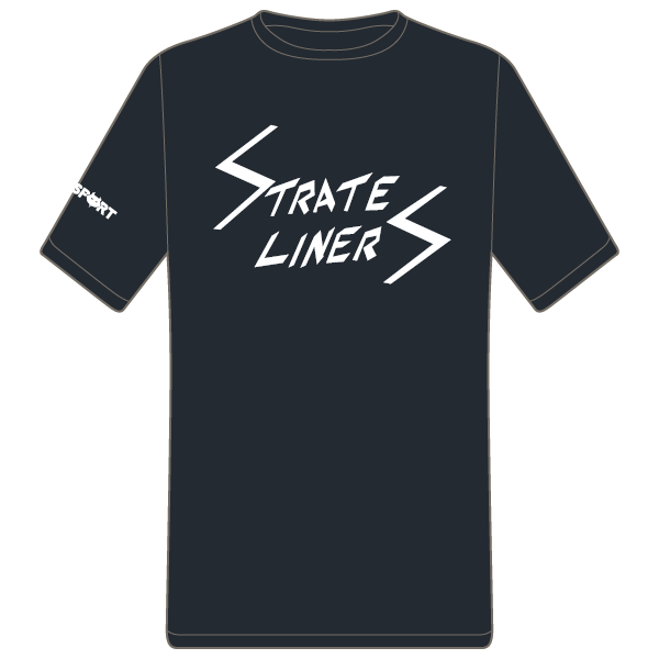 Minehead RC Cool T With Strate Liners Logo - French Navy