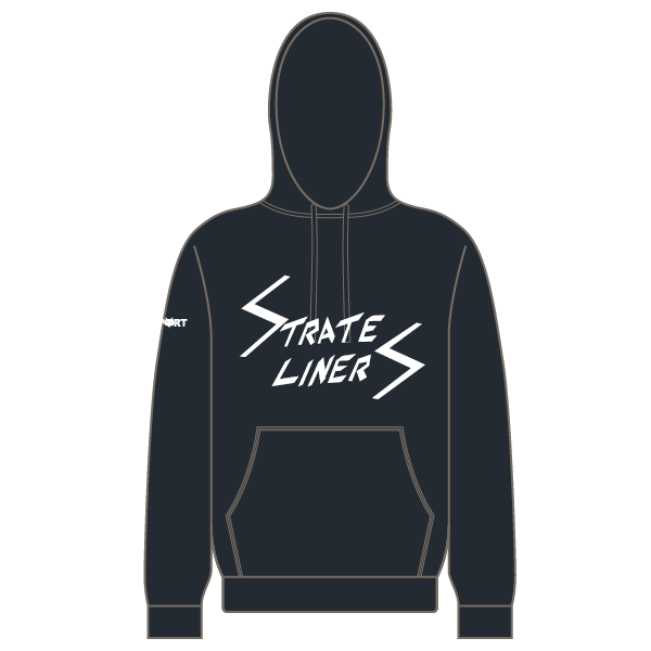 Minehead RC Hoodie With Strate Liners Logo - French Navy