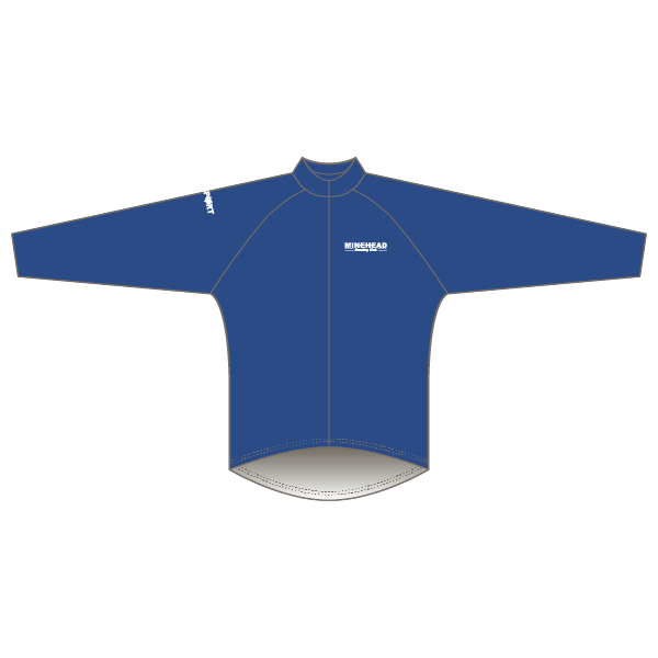Minehead RC Showerproof Training Jacket With MRC Logo - Royal/White