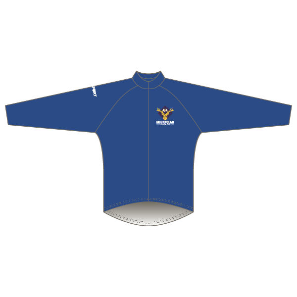 Minehead RC Showerproof Training Jacket With Stag Logo - Royal/White