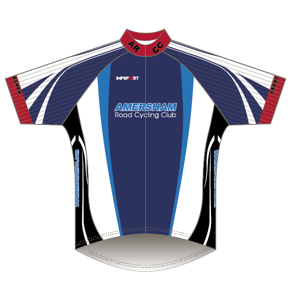 Amersham Road CC White Design T2 Road Jersey