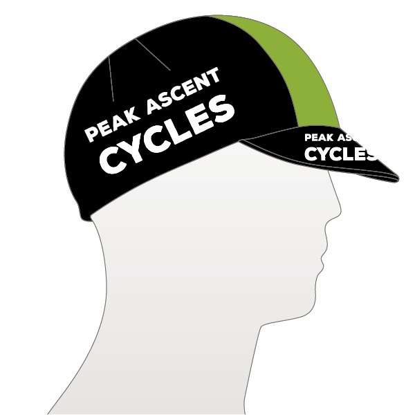 Peak Ascent Cycles Centre Band Cycle Cap