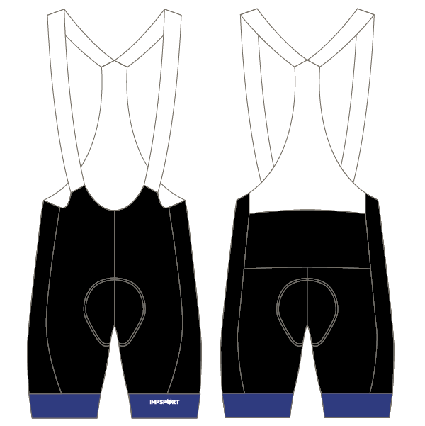 Leicester Womens Velo T2 Bibshorts (Custom Leg Bands)