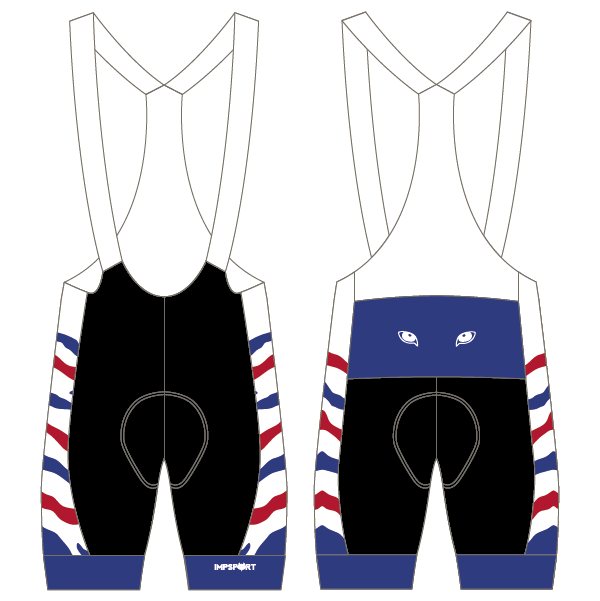 Leicester Womens Velo T2 Bibshorts