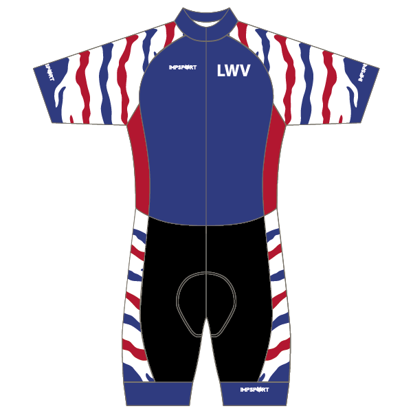 Leicester Womens Velo T2 Skinsuit - Open Zip