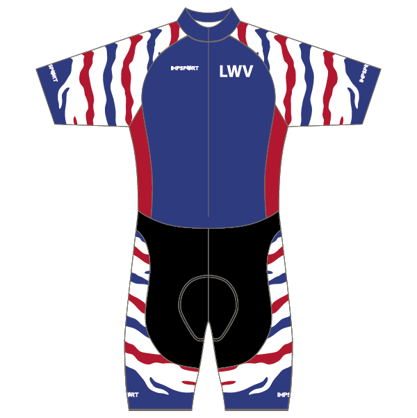 Leicester Womens Velo T1 Skinsuit - Short Sleeved
