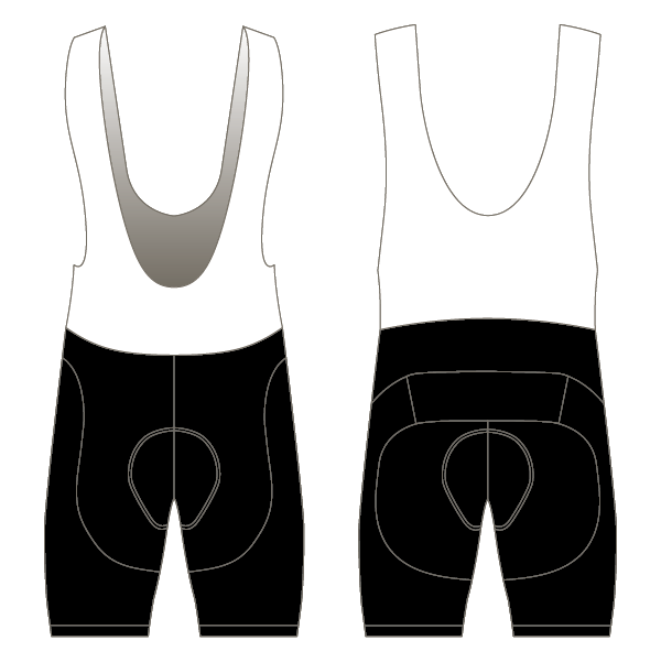 The Tandem Club Sportive Bibshorts (Black)