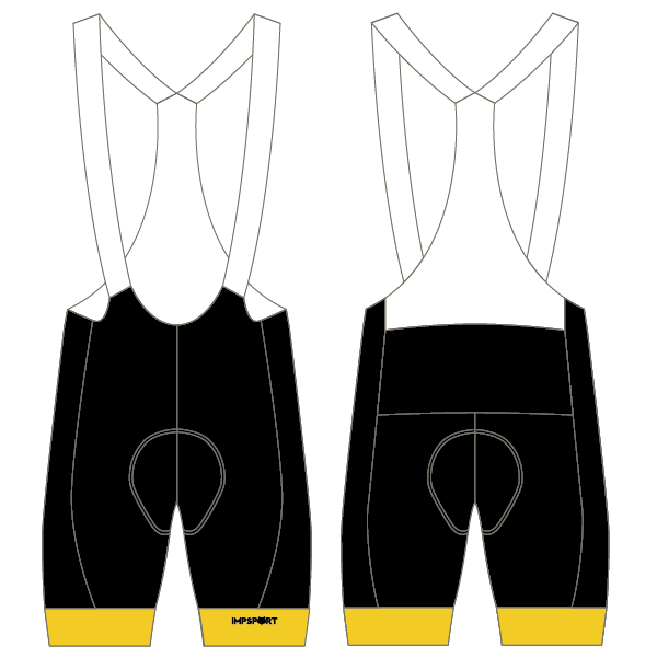 The Tandem Club T2 Bibshorts (Custom Leg Bands)