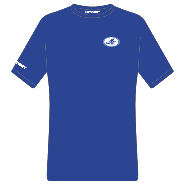 The Tandem Club Smooth Cool T-Shirt (Royal Blue)