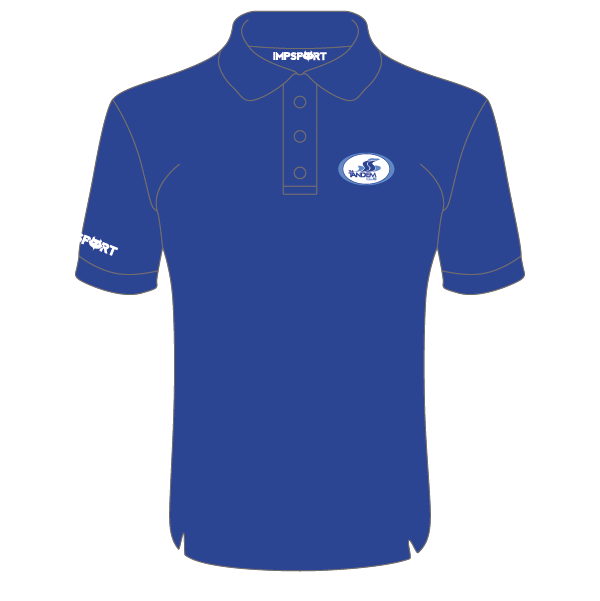 The Tandem Club Smooth Cool Polo (Royal Blue)