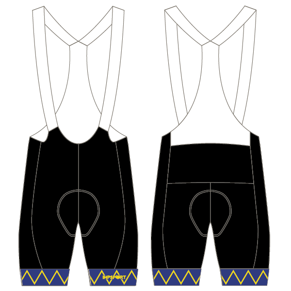 Scots DG T2 Bibshorts (Custom Leg Bands)