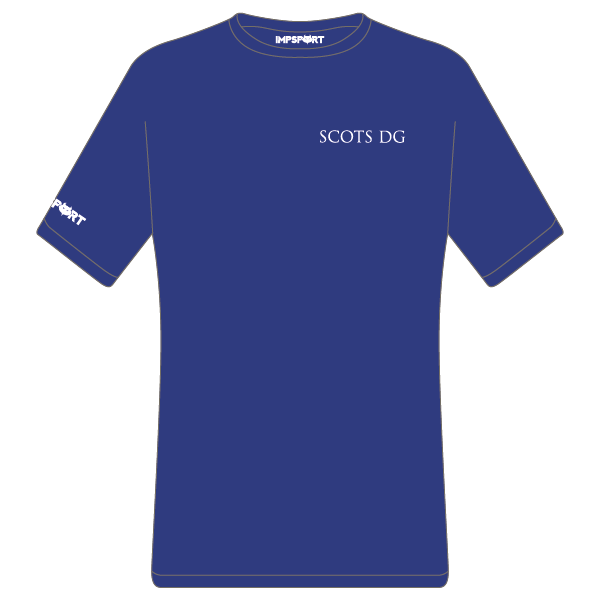 Scots DG Smooth Cool T-Shirt (Royal)