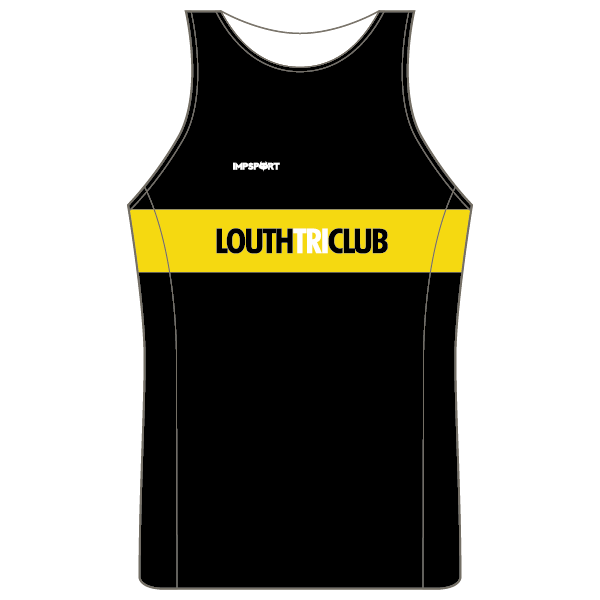 Louth Tri Club Running Vest - Crossover Back