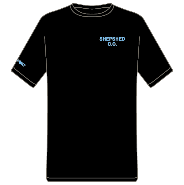 Shepshed Blue Design Cool T (Black)