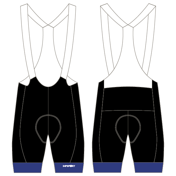 Burnham CC T2 Bibshorts (Custom Leg Bands)