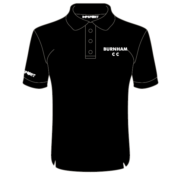 Burnham CC Smooth Cool Polo (Black)