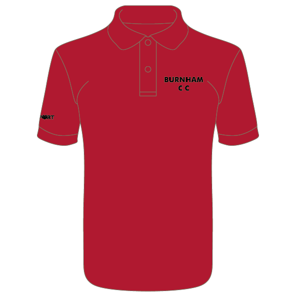 Burnham CC Cool Polo (Red)