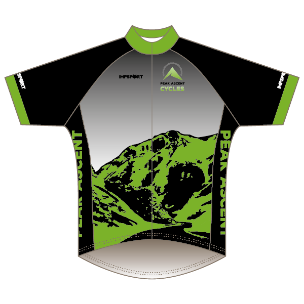 Peak Ascent Cycles Winter T1 Road Jersey - Short Sleeved