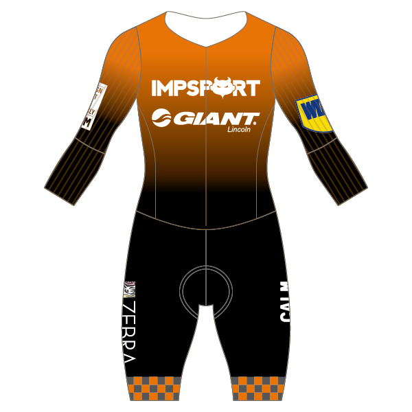 Absolute Tri Sponsored Design T3.1 Racesuit - Single Pocket