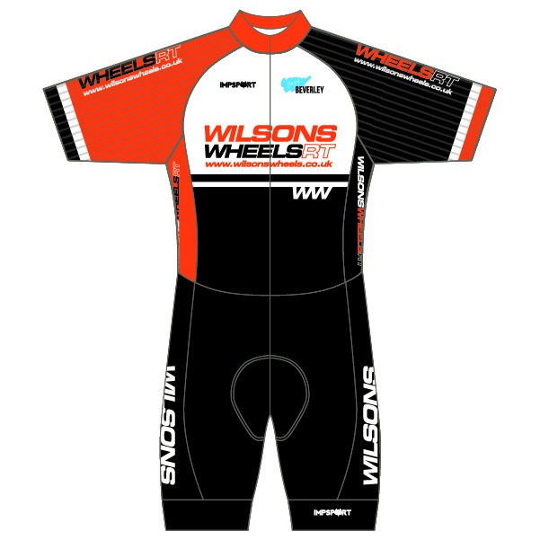 Wilsons Wheels T2 Skinsuit - Open Zip