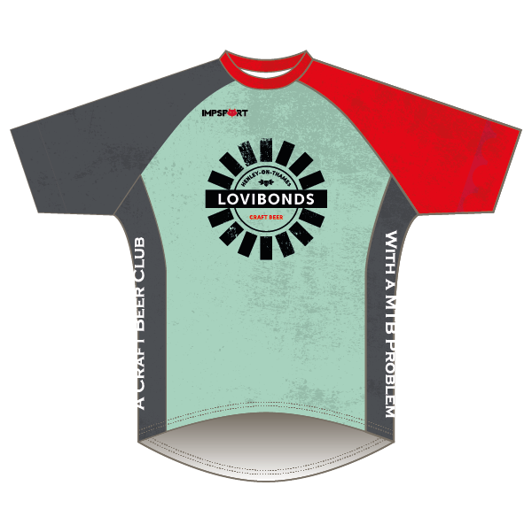 Lovibonds Brewery Green Design Downhill Jersey - Short Sleeved