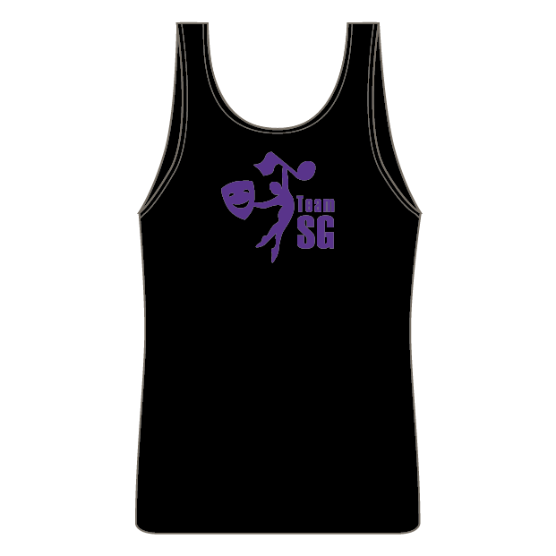 Sandy Gray School of Dance & Theatre Stretch Vest (Black) - Junior