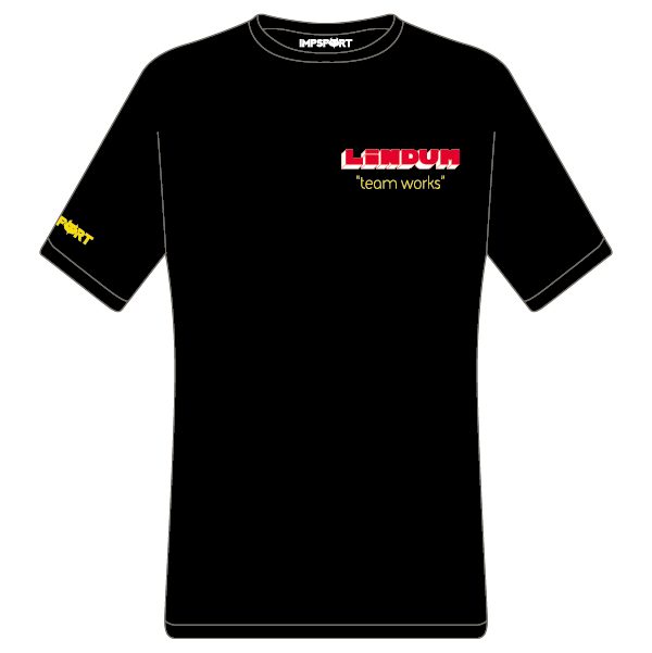 Lindum Group Smooth Cool T-Shirt (Black)