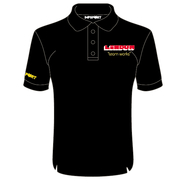 Lindum Group Smooth Cool Polo (Black)