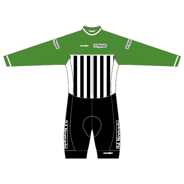 34 Nomads Retro Kit T2 CX Thermal Skinsuit