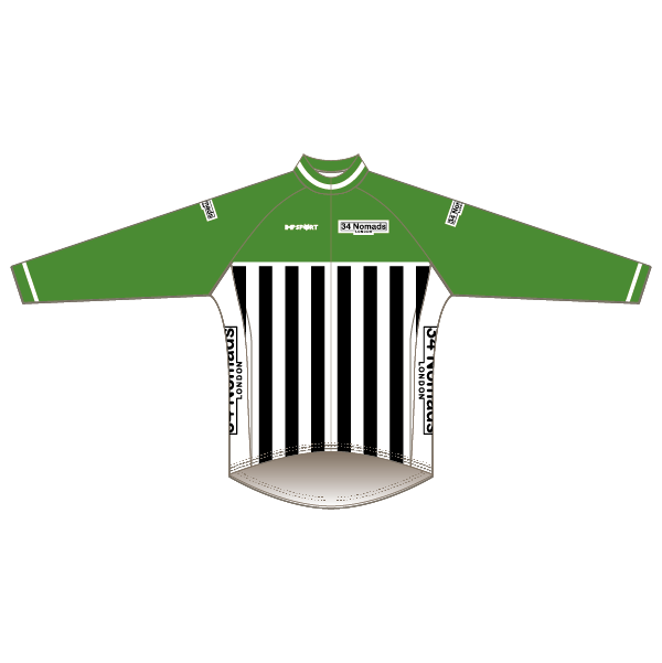 34 Nomads Retro Kit Downhill Jersey - Long Sleeved