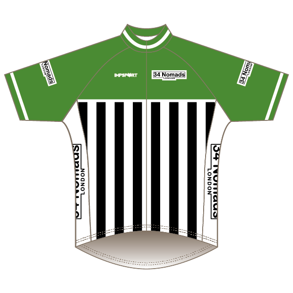 34 Nomads Retro Kit T1 Road Jersey - Short Sleeved