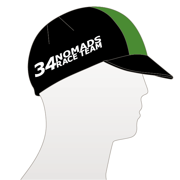 34 Nomads Roger That Centre Band Cycle Cap