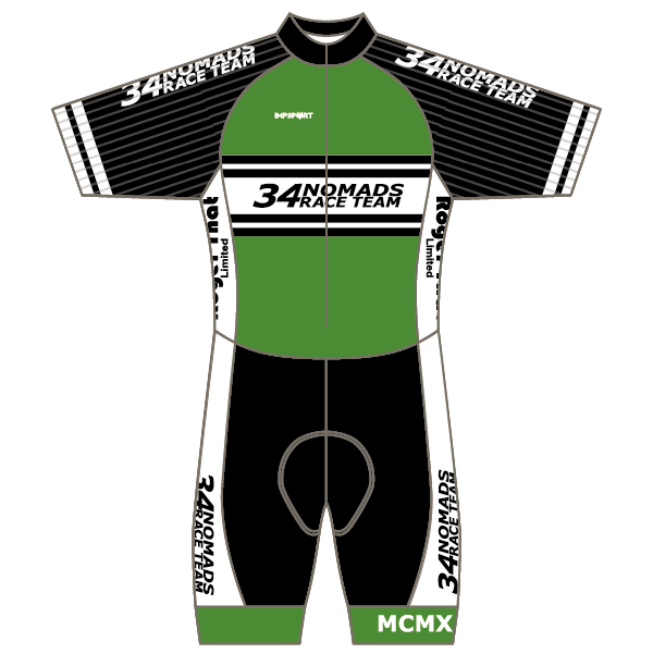 34 Nomads Roger That T2 Skinsuit - Short Sleeved
