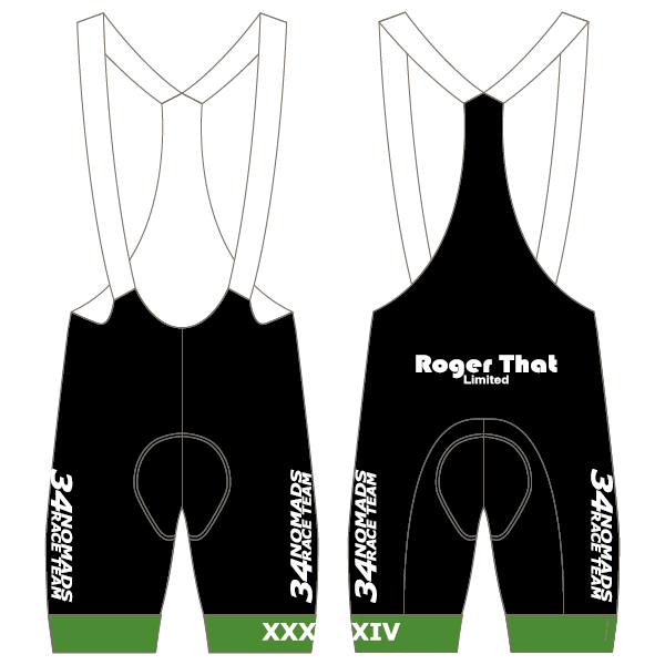 34 Nomads Roger That T3 Bibshorts