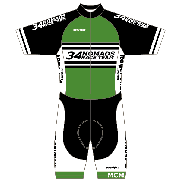 34 Nomads Roger That T1 Skinsuit - Short Sleeved