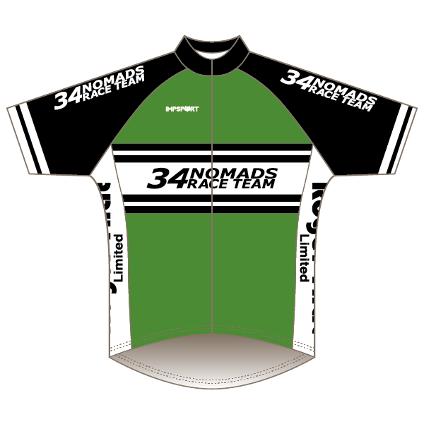 34 Nomads Roger That T1 Road Jersey - Short Sleeved