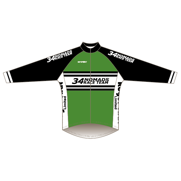34 Nomads Roger That T1 Road Jersey - Long Sleeved