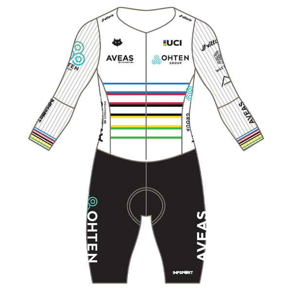 Team Ohten Aveas T3 TT Suit - Upright Position World Champions Design