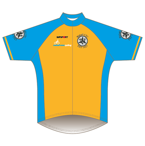 Walsall CTC Centenary T1 Road Jersey - Short Sleeved