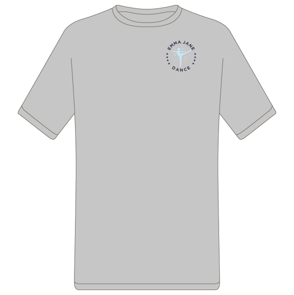 Emma Jane Dance Junior T-Shirt Heather Grey