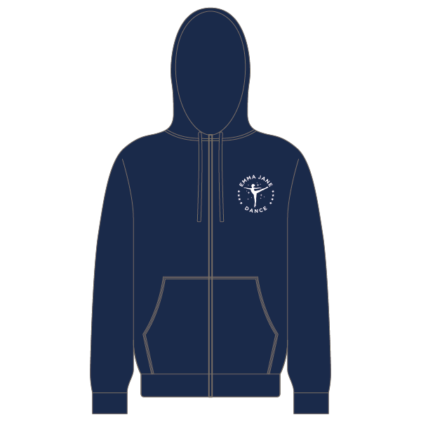 Emma Jane Dance Junior Zoodie French Navy