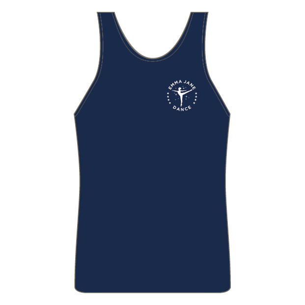 Emma Jane Dance Adult Cool Vest French Navy