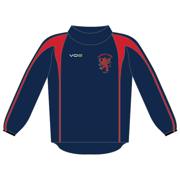 Barnsley Ladies RUFC Contact Top - Junior Navy/Red