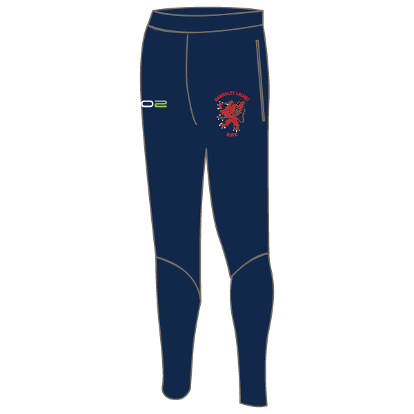 Barnsley Ladies RUFC Elite Pro Skinny Pant - Adult Navy